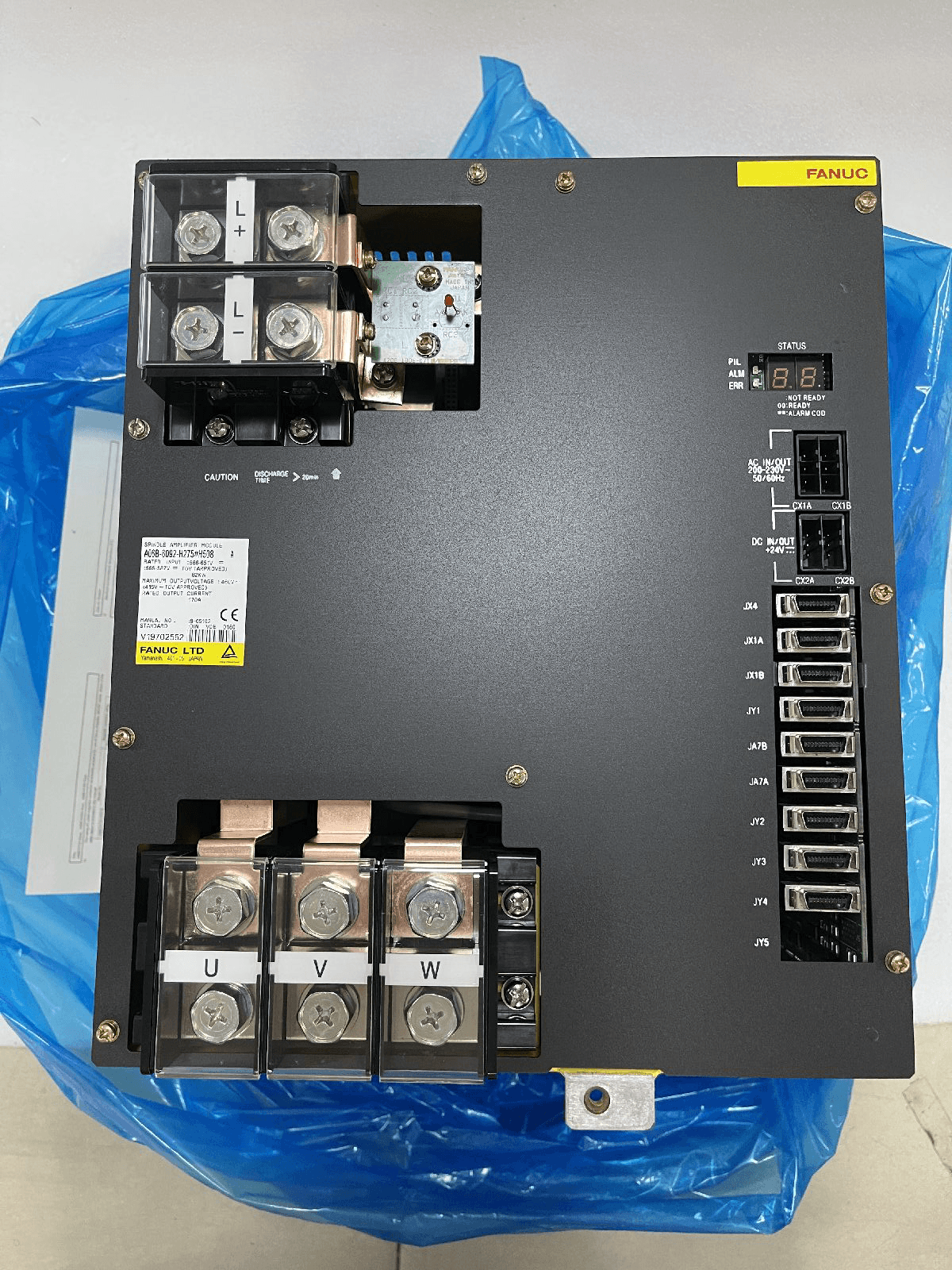 A06B-6092-H275#H508 FANUC A06B-6092-H275#H508 Spindle Amplifier / Drive - Front View | Vcocnc FANUC Parts